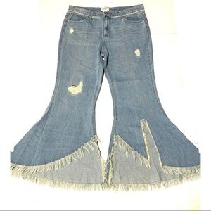 Bell bottom jeans